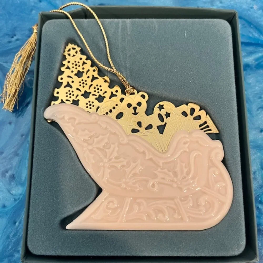 Lenox set ornaments